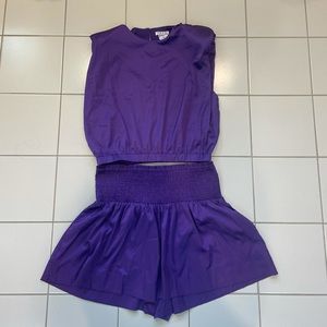 Satin Sami Matching Set